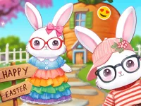 Bunnies Get Ready for Easter image
